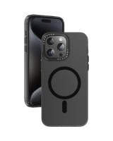 Накладка для i-Phone 15 Pro Keephone Magviar Magsafe черная