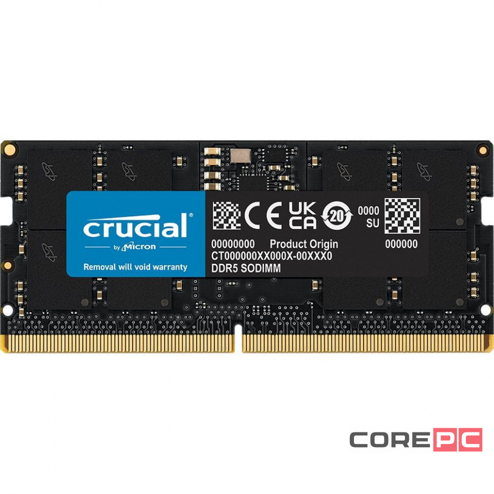 Оперативная память 16 Gb 4800 MHz CRUCIAL Basic (CB16GS4800)