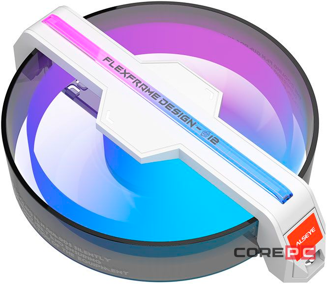 Вентилятор для корпуса ALSEYE ?12 DM12-W White (AS.04.10.0004)