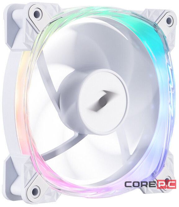 Вентилятор для корпуса 1STPLAYER FS7R Reverse ARGB White (FS7R-WH)