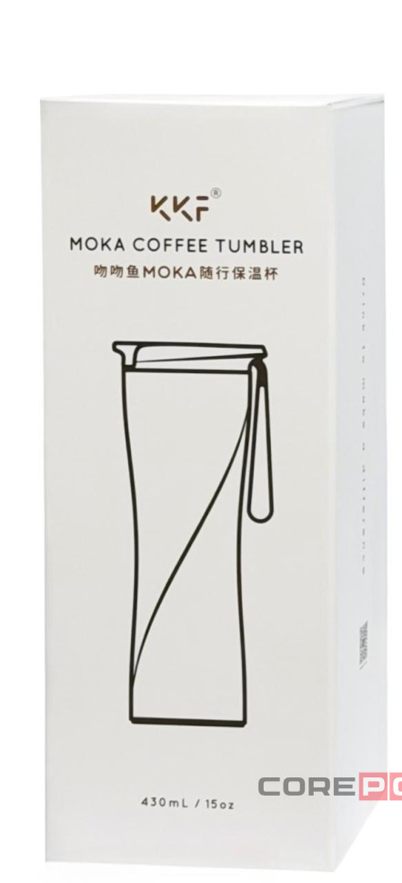 Термокружка Xiaomi Kiss Kiss Fish Cup (без дисплея/0.43л) серая