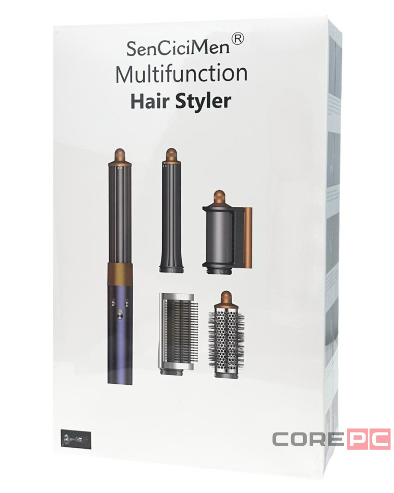 Мультистайлер SenCiciMen X9 EU( европейской вилкой) Насадок 6шт синяя