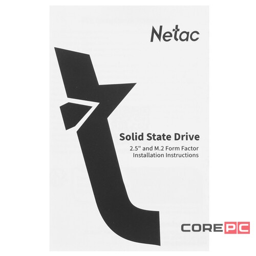 Твердотельный накопитель NETAC 1000 Gb NT01N930ES-001T-E2X