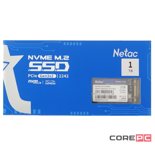 Твердотельный накопитель NETAC 1000 Gb NT01N930ES-001T-E2X