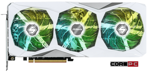 Видеокарта ASRock (RX7800XT SL 16GO) Radeon RX 7800 XT 16GB Steel Legend OC