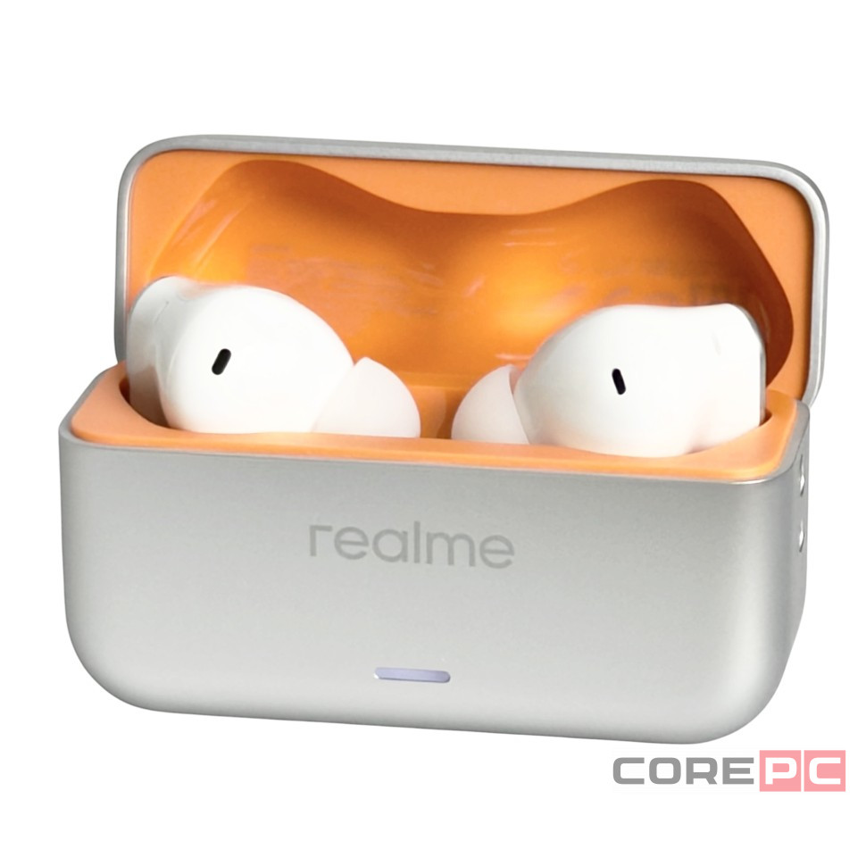 Беспроводные наушники TWS Realme Buds T500 Pro серебристые