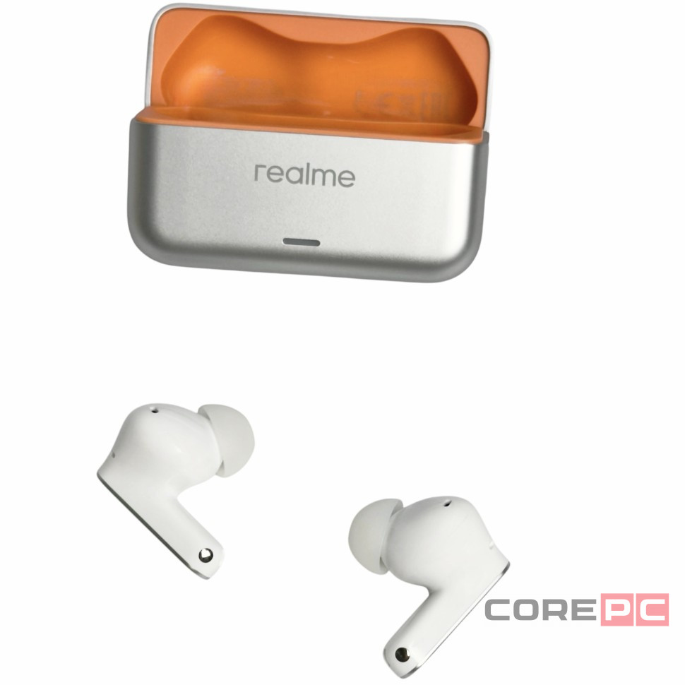 Беспроводные наушники TWS Realme Buds T500 Pro серебристые