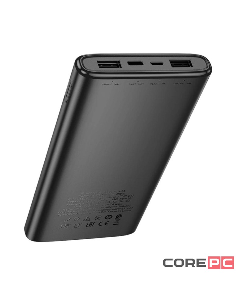 Powerbank Hoco J144 15000mAh 2USB/1C черный