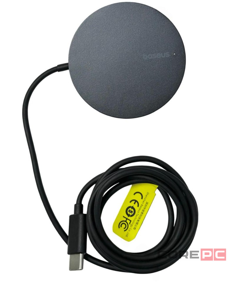 Беспроводное зарядное устройство Baseus Simple Mini 3 Magnetic Wireless 15W CCJJ040001 черное