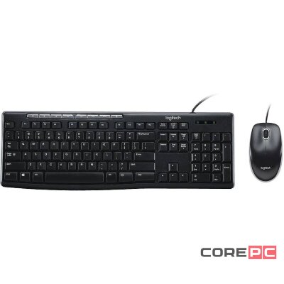 Комплект (клавиатура + мышь) Logitech Desktop MK200 920-002694 / 920-002714