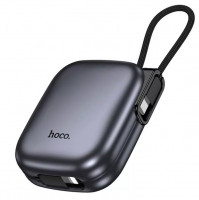 Powerbank Hoco Q49 10000mAh 1USB-C с проводом Type-C/Lightning черный