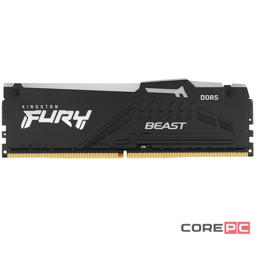 Оперативная память 32 Gb 6000 MHz Kingston FURY Beast RGB Black (KF560C40BBA-32)