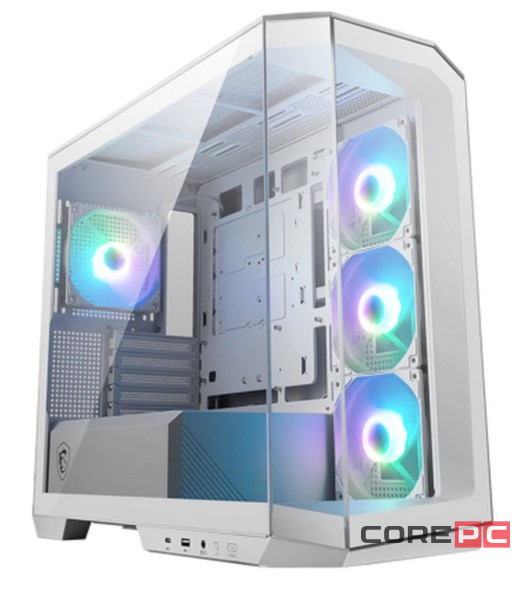 Компьютерный корпус MSI MAG Pano M100R PZ TG ARGB White (306-7G24W28-HH9)