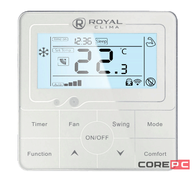 Высоконапорная полупромышленная инверторная сплит-система канального типа серии COMPETENZA HP Inverter CO-D 96HNHI/CO-E 96HNHI (комплект)