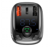 FM трансмиттер Baseus T Shaped S-13 PPS Fast Charger (CCMT000101) черный