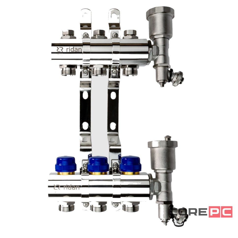 Комплект коллекторов РИДАН FHF-4R set коллектор+кроншт+торц.секц