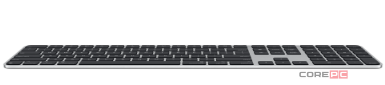 Беспроводная клавиатура Apple Magic Keyboard with Touch ID and Numeric Keypad (USB–C) (Black) (MXK83)