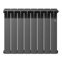 Радиатор Royal Thermo Revolution Bimetall 500 2.0/Noir Sable - 8 секц.