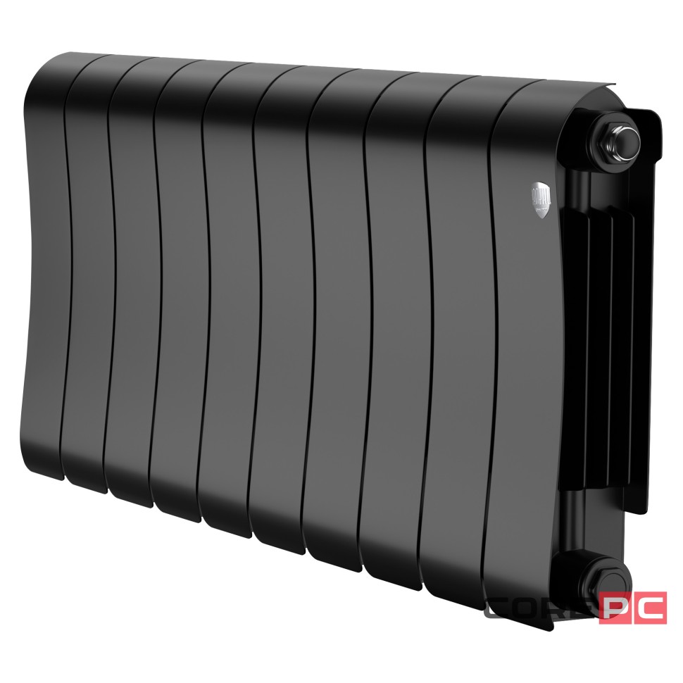 Радиатор биметаллический Royal Thermo Infinity 300 Noir Sable - 10 секц.