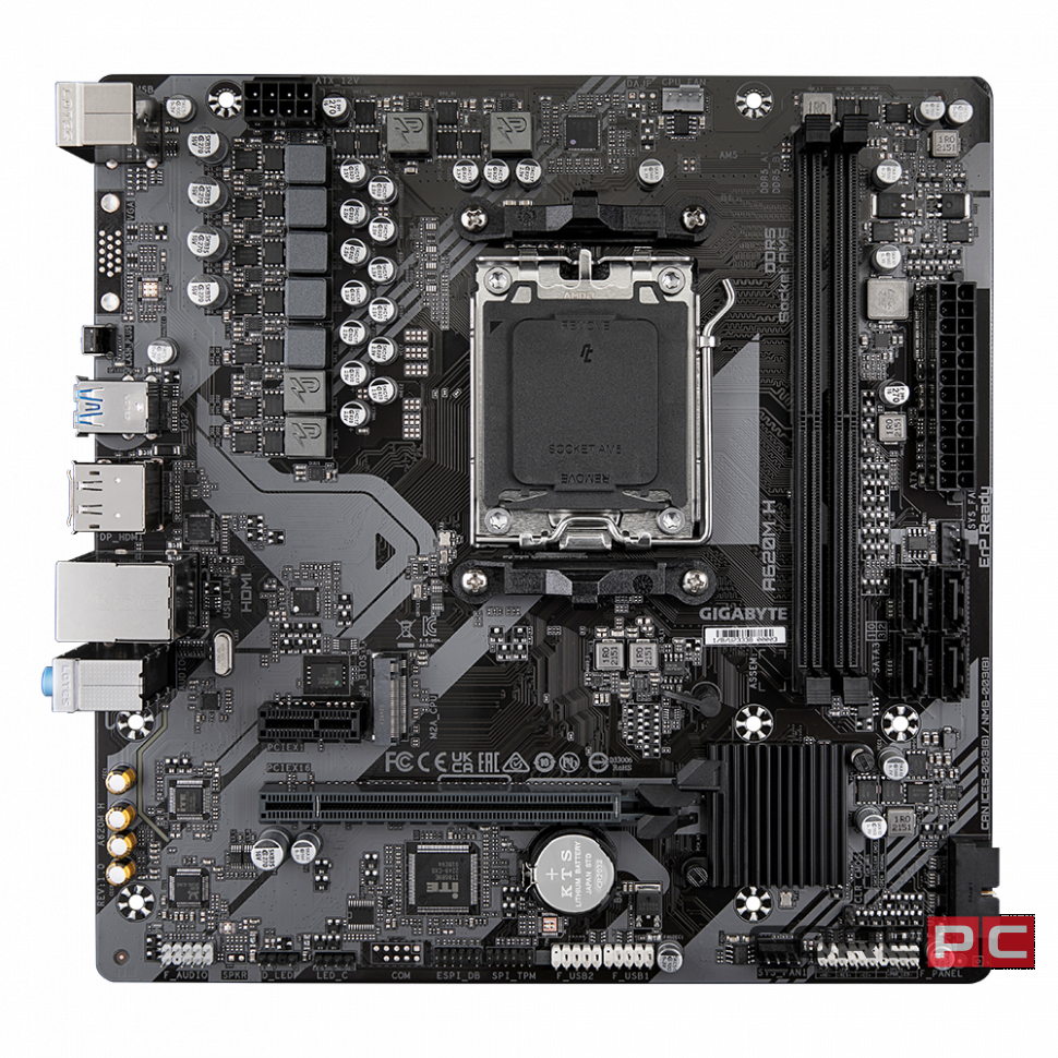 Материнская плата Gigabyte A620M H 1.2