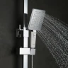 Душевая система Gappo 35к G2407-8 лейка тропический душ белый-ХРОМ