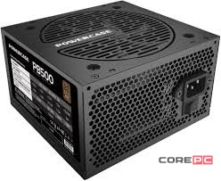 Блок питания Powercase 500W PB500 Black (PS-500B-DC)