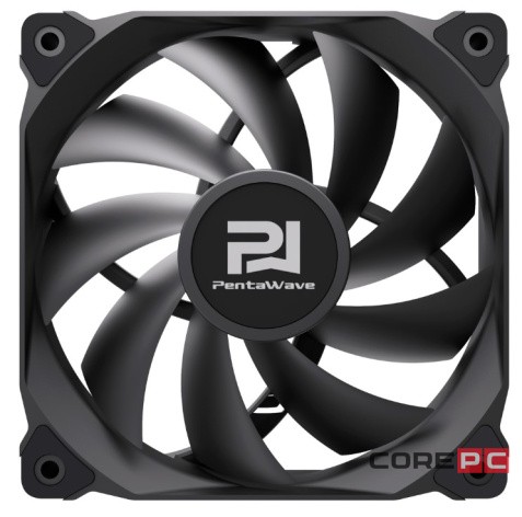 Вентилятор для корпуса PentaWave Black PF-K12BS PWM