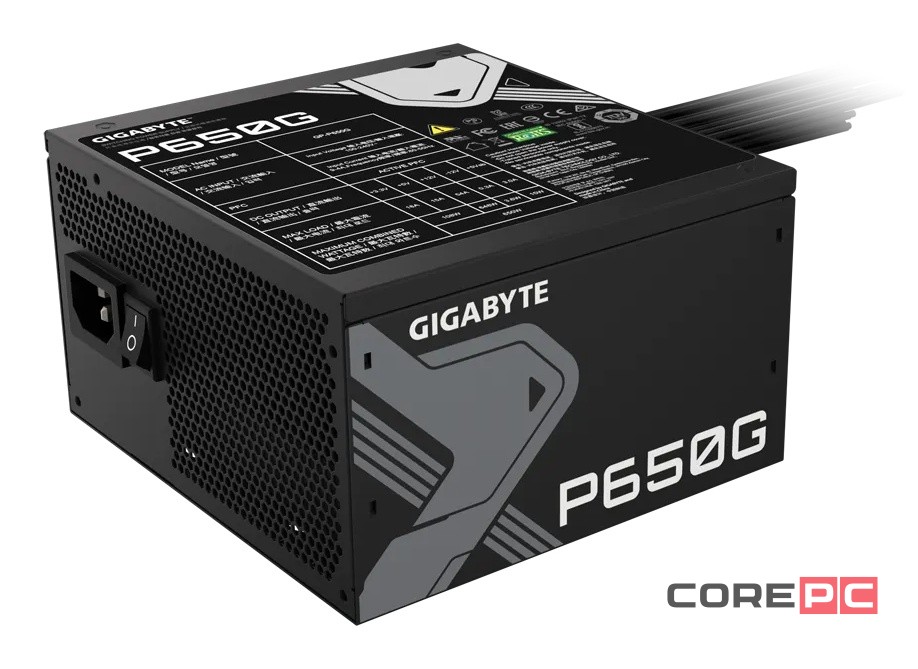 Блок питания Gigabyte 650W GP-P650G PG5