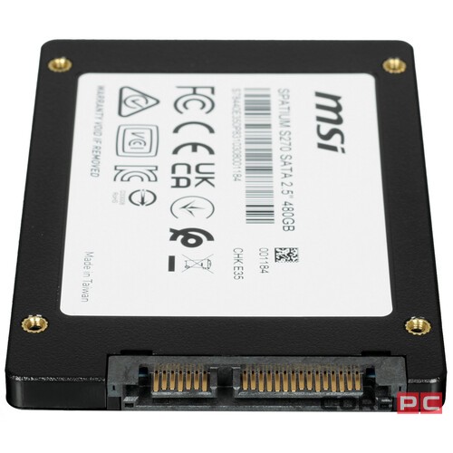 Твердотельный накопитель MSI 480 Gb SPATIUM S270 (S78-440E350-P83)