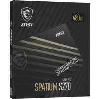 Твердотельный накопитель MSI 480 Gb SPATIUM S270 (S78-440E350-P83)
