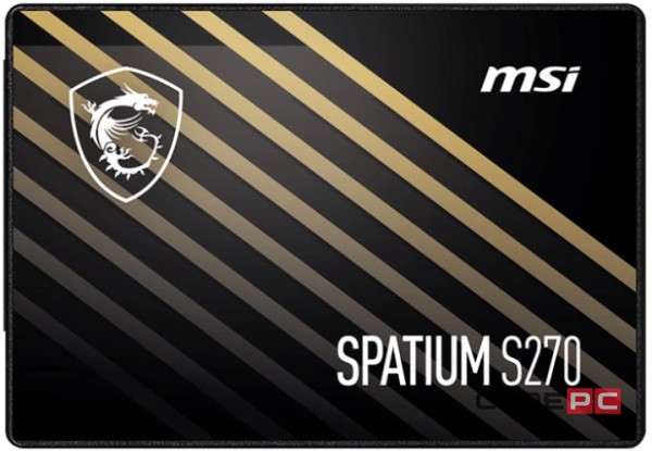 Твердотельный накопитель MSI 480 Gb SPATIUM S270 (S78-440E350-P83)