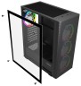 Компьютерный корпус XASTRA A300 4FRGB Black (A300-4FR12F)