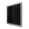 Зеркальный шкаф MIXLINE Минио 700х800 (ШВ) 2 створки, ЛЕВЫЙ,сенсорный выкл, светодиодная подсветка