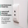 Зеркальный шкаф MIXLINE Минио 700х800 (ШВ) 2 створки, ЛЕВЫЙ,сенсорный выкл, светодиодная подсветка