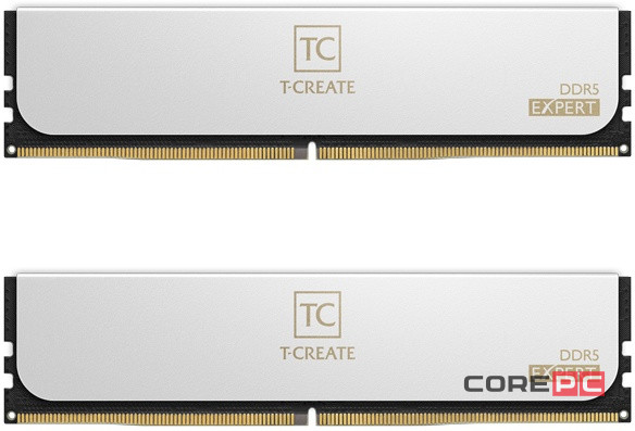 Оперативная память 64 Gb 6400 MHz Team Group T-CREATE Expert White (CTCWD564G6400HC34BDC01)