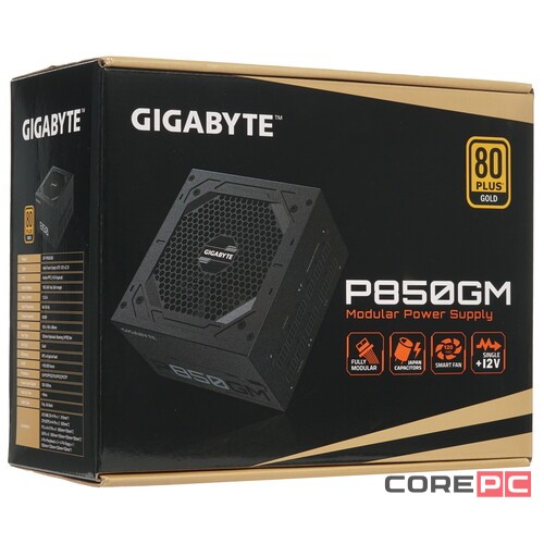 Блок питания Gigabyte 850W GP-P850GM