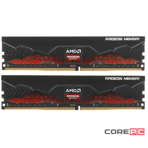 Оперативная память 64 Gb 3200 MHz AMD R9 GAMERS SERIES Black (R9S464G3206U2K)