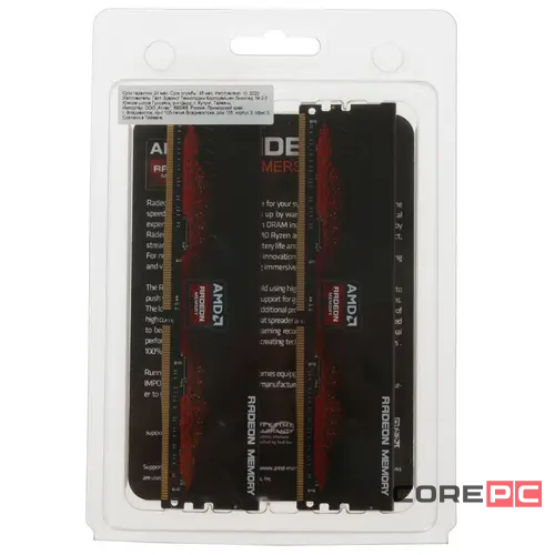 Оперативная память 64 Gb 3200 MHz AMD R9 GAMERS SERIES Black (R9S464G3206U2K)