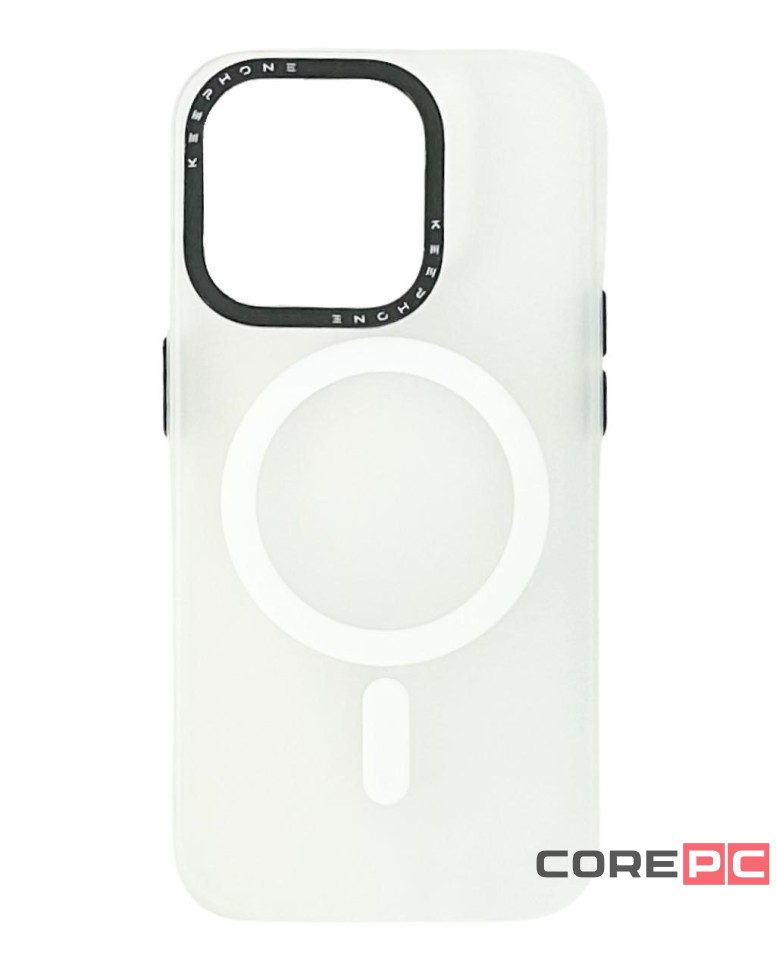 Накладка для i-Phone 15 Pro Keephone Magviar Magsafe прозрачная