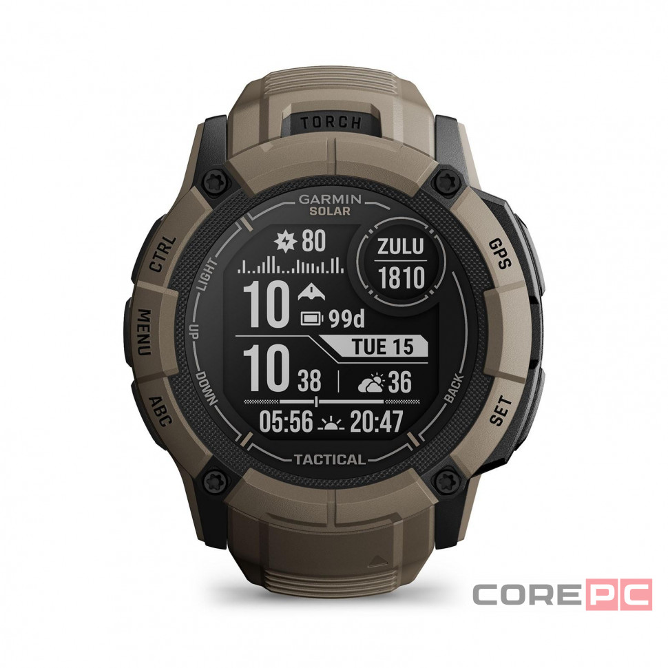 Смарт-часы Garmin Instinct 2x Solar Tactical (Coyote Tan) (010-02805-02)
