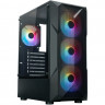 Компьютерный корпус XASTRA A304 4FRGB TG Black (A304-4FC12F)