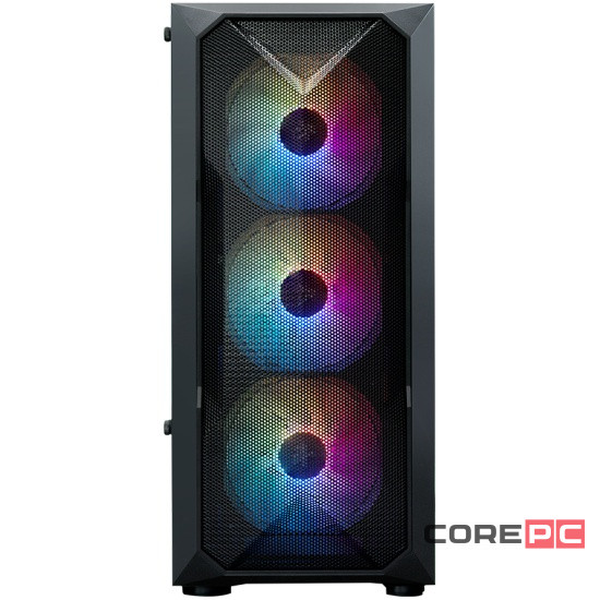 Компьютерный корпус XASTRA A304 4FRGB TG Black (A304-4FC12F)