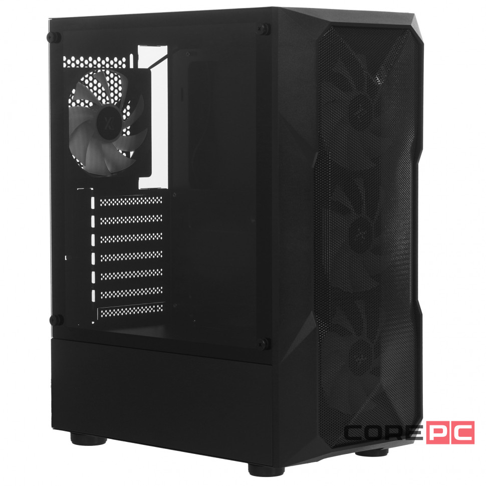 Компьютерный корпус XASTRA A304 4FRGB TG Black (A304-4FC12F)
