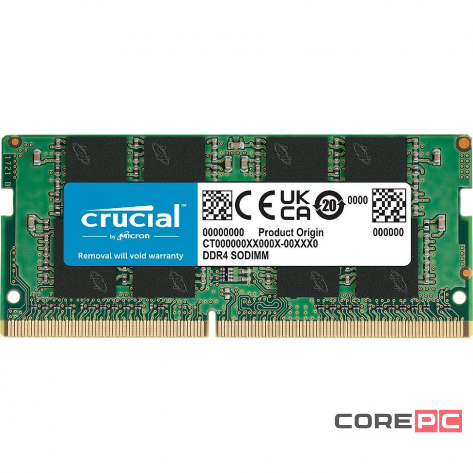 Оперативная память 16 Gb 3200 MHz CRUCIAL Basic (CB16GS3200)