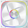 Вентилятор для корпуса 1STPLAYER FN7 ARGB White (FN7-WH)
