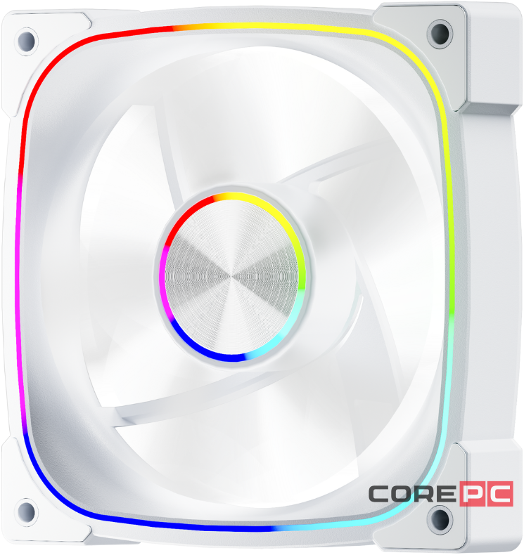 Вентилятор для корпуса 1STPLAYER FN7 ARGB White (FN7-WH)
