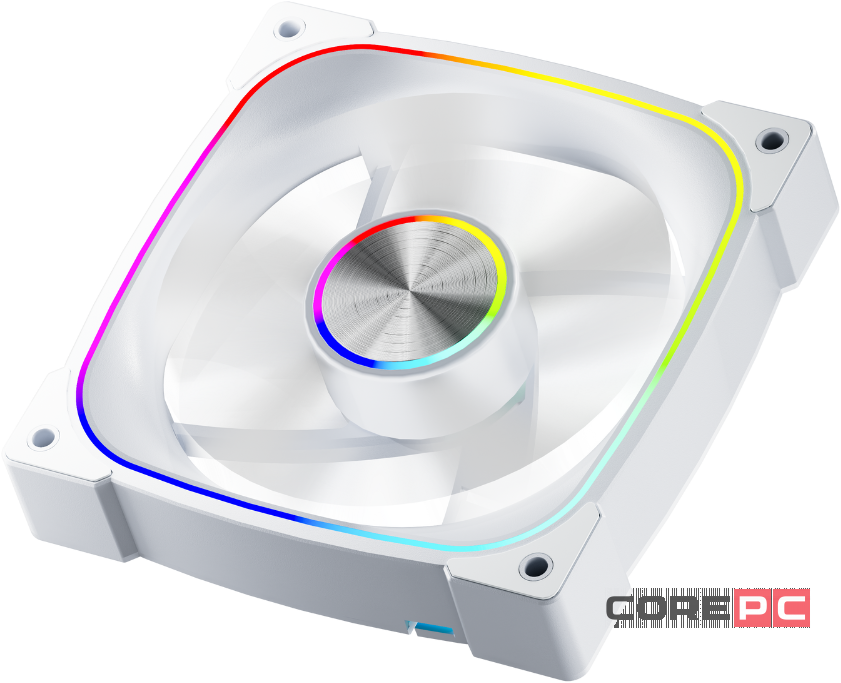 Вентилятор для корпуса 1STPLAYER FN7 ARGB White (FN7-WH)