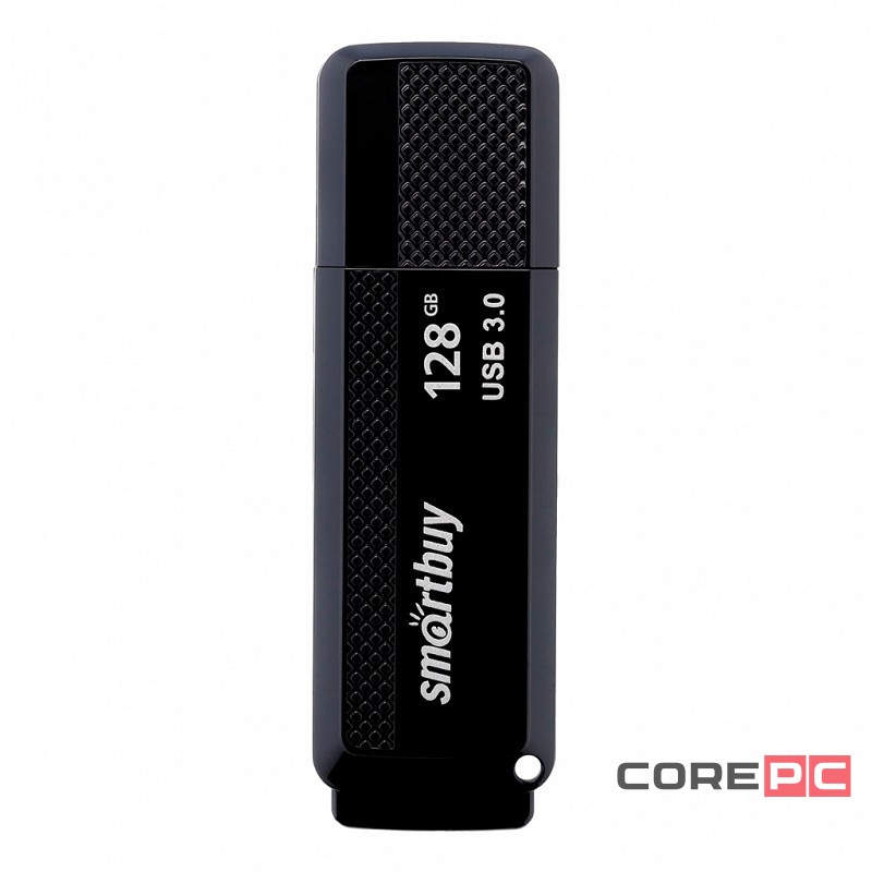 3.0 USB флеш накопитель Smartbuy 128GB Dock Black (SB128GBDK-K3)