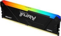 Оперативная память 8 Gb 3200 MHz Kingston FURY Beast RGB XMP Black (KF432C16BB2A/8)