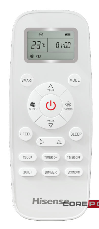 Сплит-система колонного типа серии HEAVY CLASSIC AUF-24ER4SCPA/AUW-24H4SB (комплект)